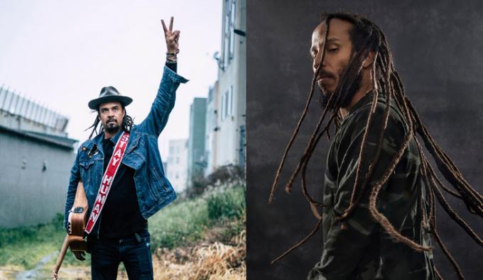 Michael Franti and Spearhead & Ziggy Marley at Mesa Amphitheater