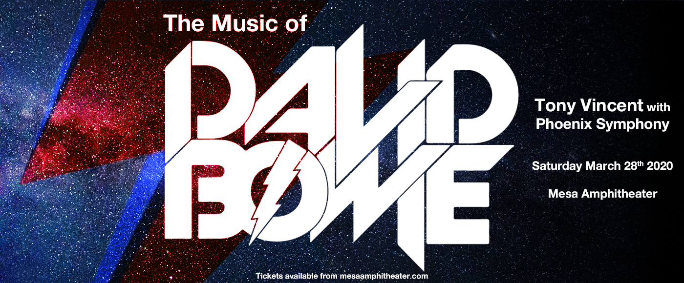 Phoenix Symphony: Tony Vincent - The Music of David Bowie at Mesa Amphitheater