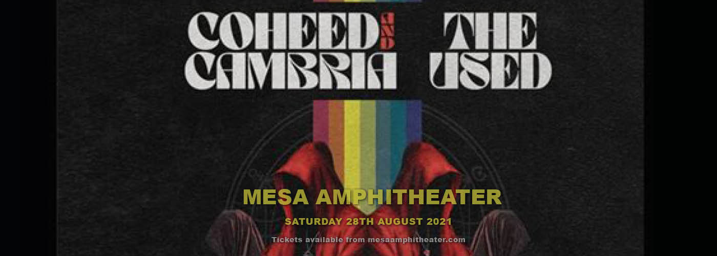 Coheed and Cambria & The Used at Mesa Amphitheater