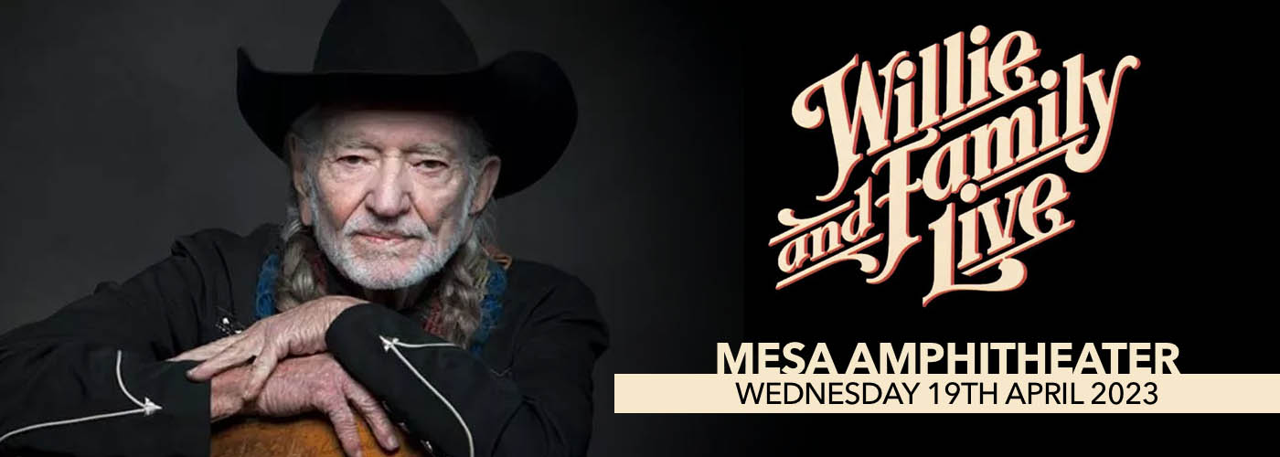 Willie Nelson at Mesa Amphitheater