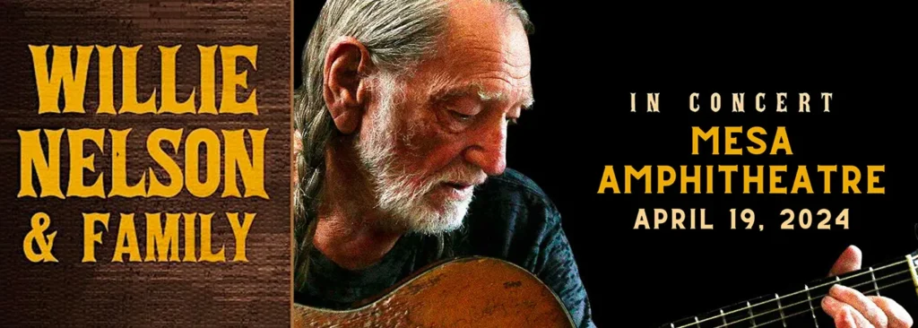 Willie Nelson at Mesa Amphitheatre