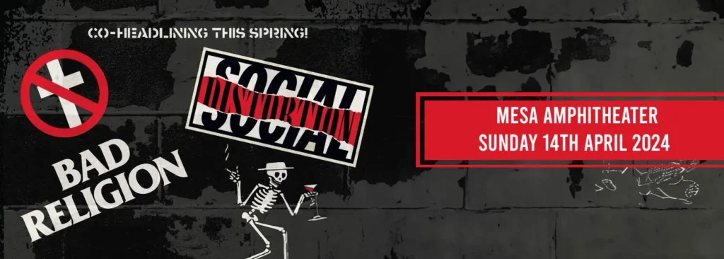 Social Distortion & Bad Religion at Mesa Amphitheatre