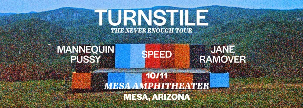 Turnstile at Mesa Amphitheatre