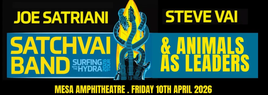 SatchVai Band at Mesa Amphitheatre